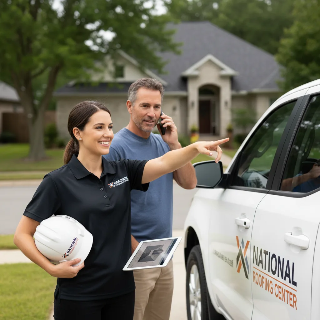 National Roofing Center customer support in Center Conway